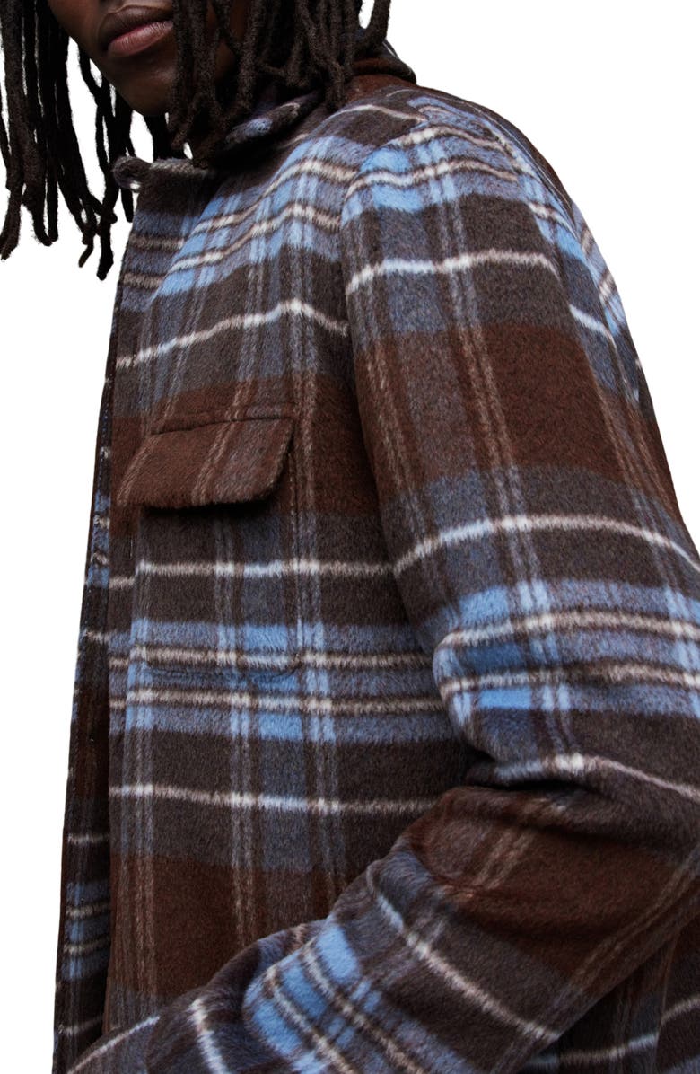 AllSaints Triton Plaid Button-Up Shirt, Alternate, color,