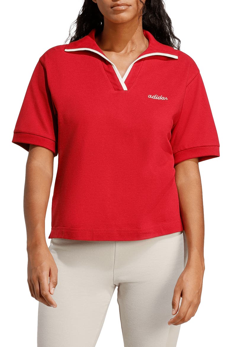 Colorpop Polo, Main, color, ACTIVE MAROON/ OFF WHITE