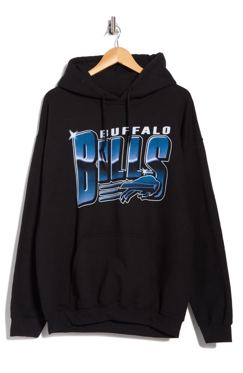 Junk Food Buffalo Bills Charm Hoodie, Alternate, color, Black