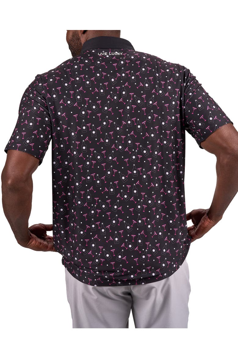 Liquid Luck Polo, Alternate, color, Black