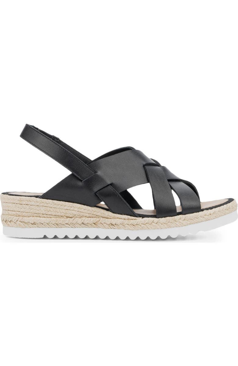 Aquatalia Amaya Water Repellent Slingback Espadrille Wedge Sandal, Alternate, color,