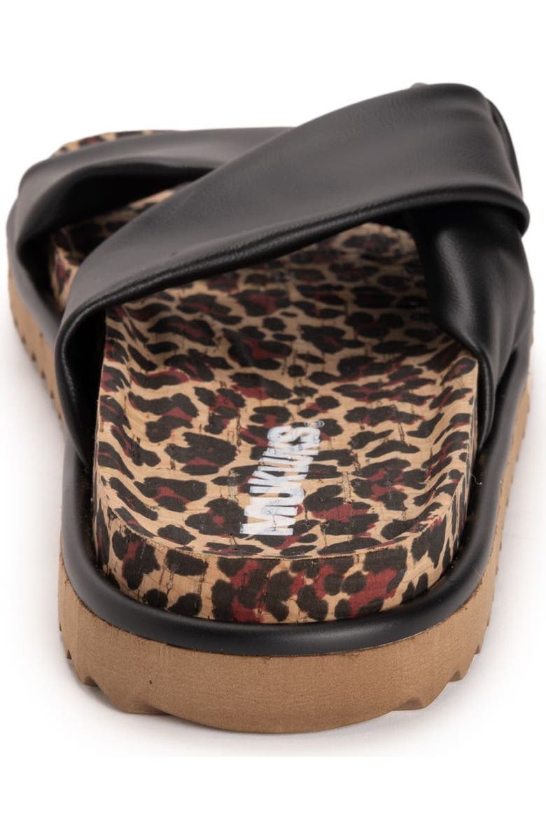 MUK LUKS Jazmine Sandal, Alternate, color, Black