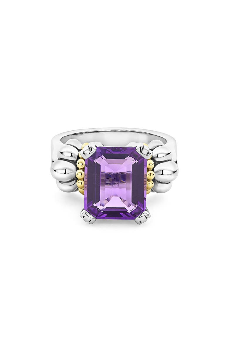 LAGOS Glacier Cocktail Ring, Alternate, color, Amethyst