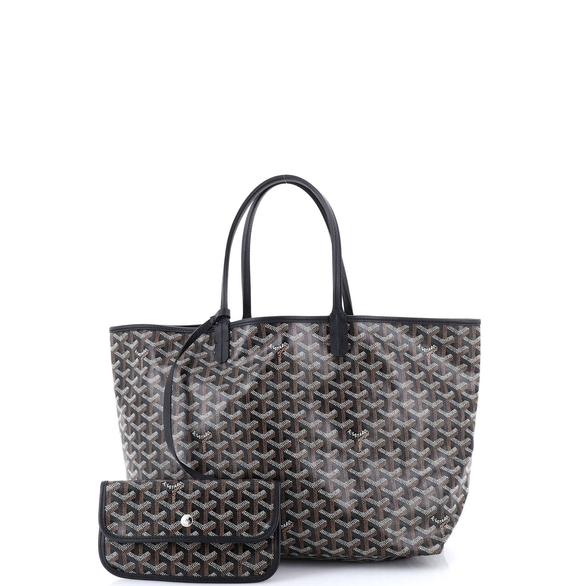 Pre-Owned Goyard Saint Louis Tote Coated Canvas PM, Alternate, color, 