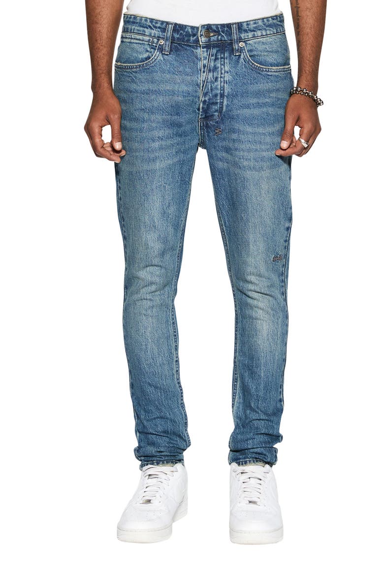 Van Winkle Skinny Fit Jeans, Main, color, DENIM