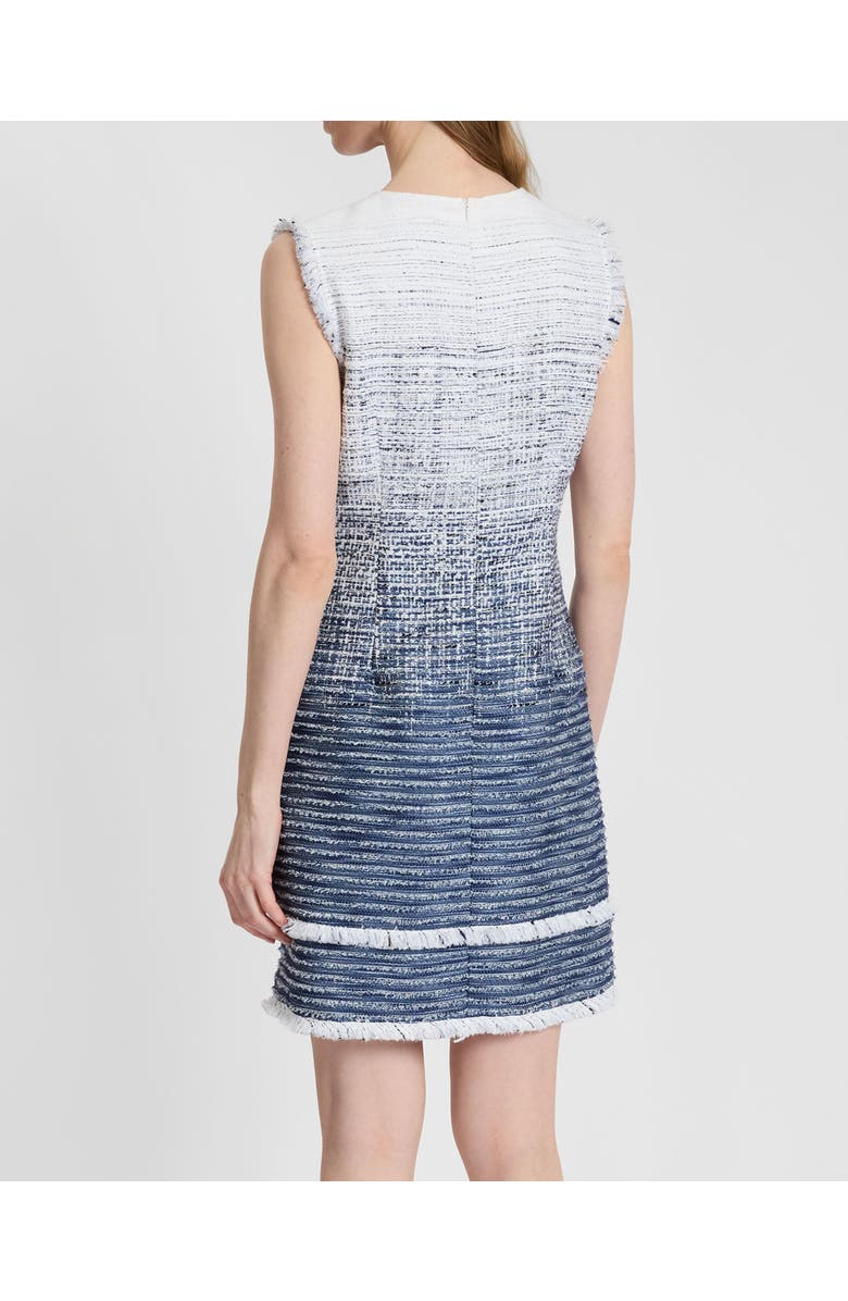 Santorelli Aretha Sleeveless Shift Ombre Dress, Alternate, color, Blue Aura