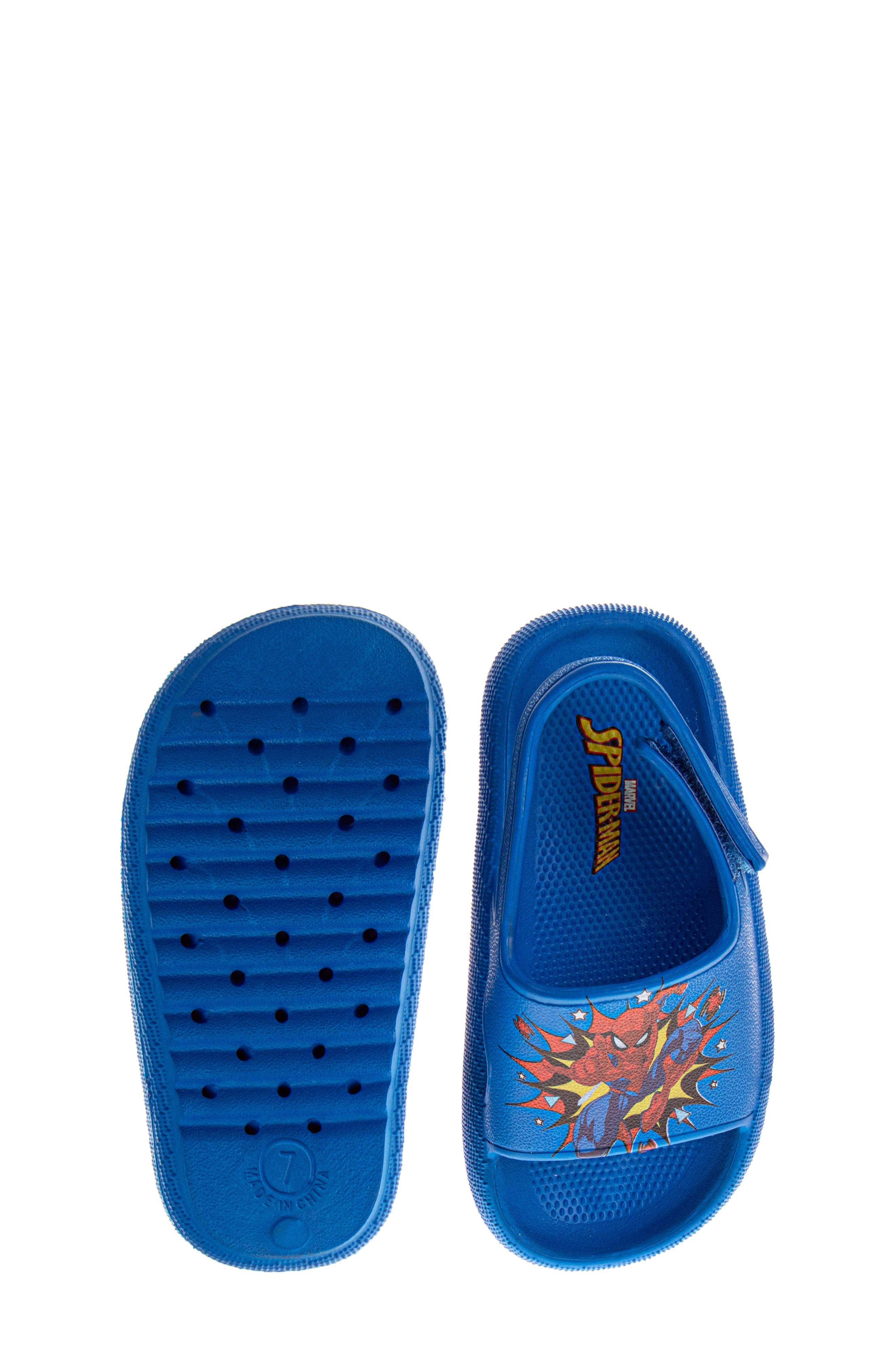 Kids' Spider-Man Slingback Sandal, Alternate, color, BLUE