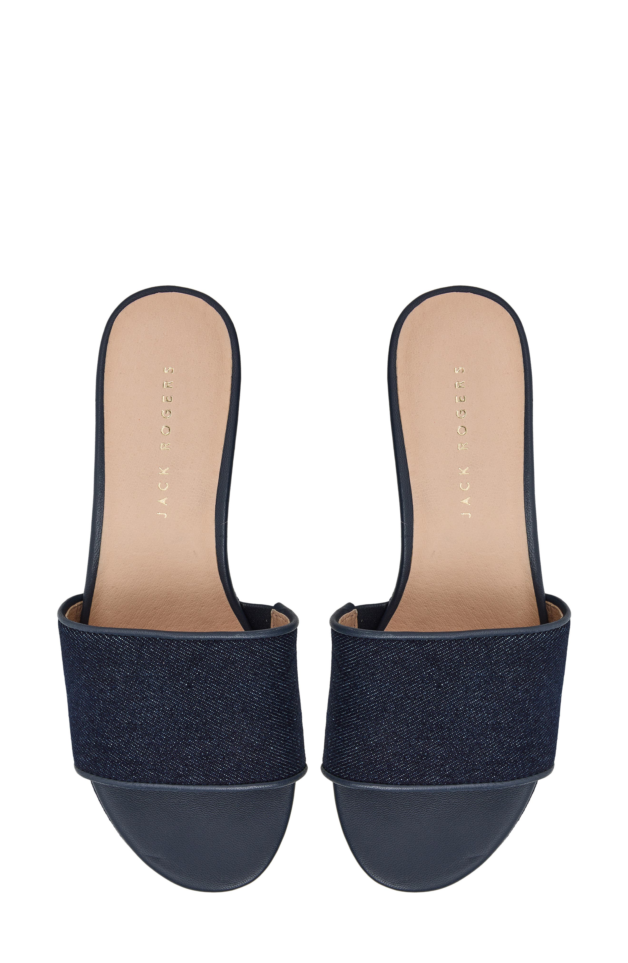 Jack Rogers Bay Platform Wedge Sandal, Alternate, color, Indigo