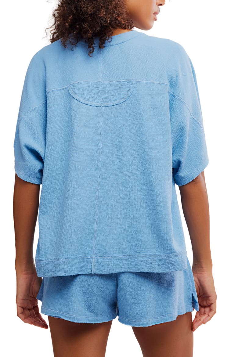Intimately FP Staycation Sleep T-Shirt, Alternate, color, BLISSFUL BLUE