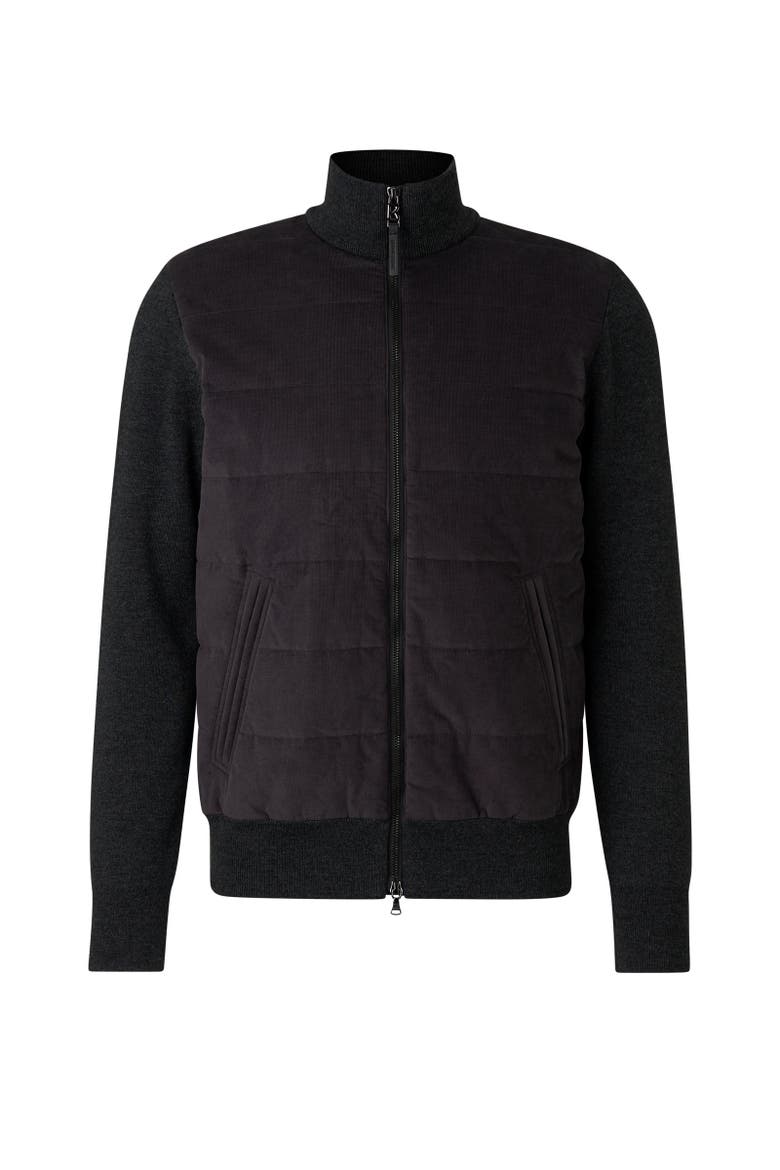 Zisco Hybrid Knit Jacket, Main, color, Anthracite
