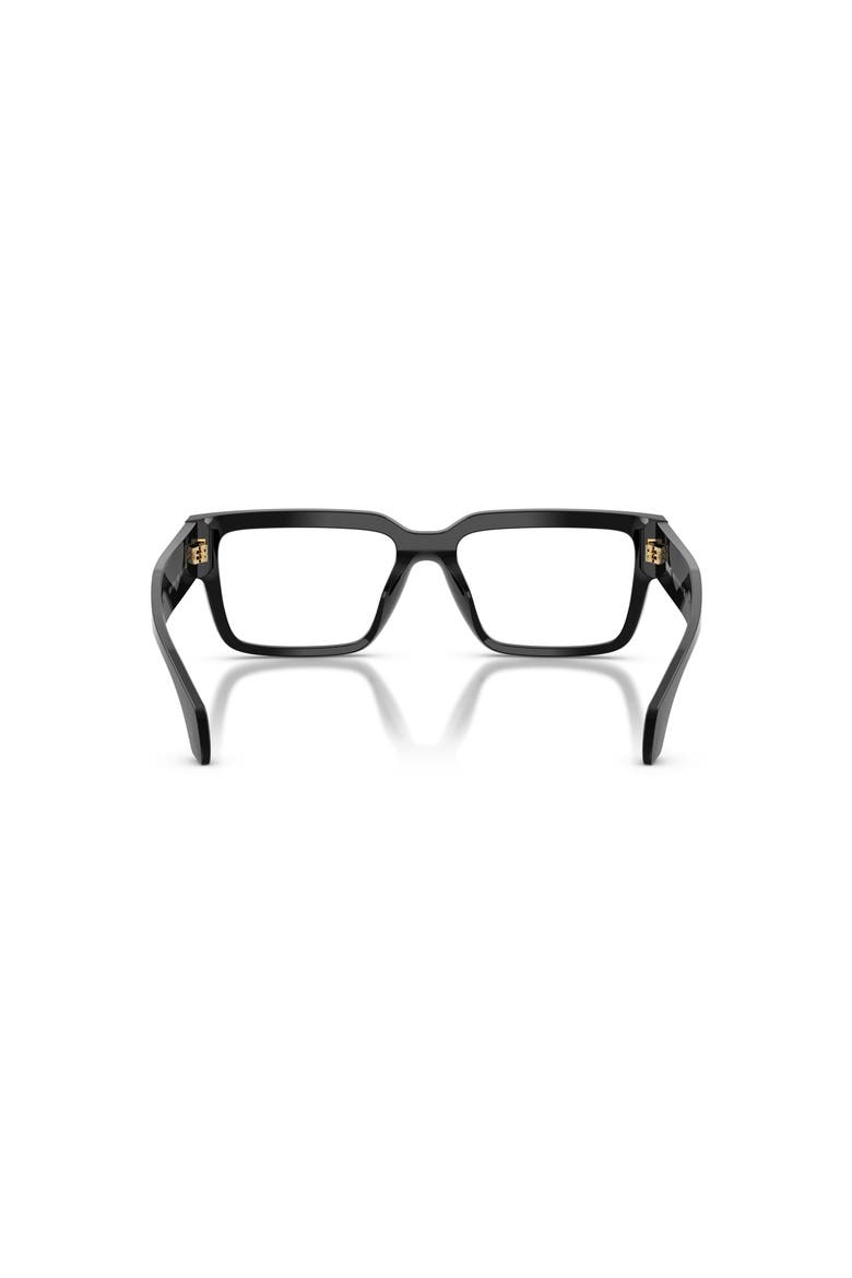 53mm Rectangle optical glasses, Alternate, color, Black