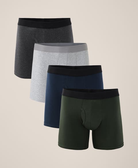 Everyday Boxer Brief 4-Pack Made With Organic Cotton