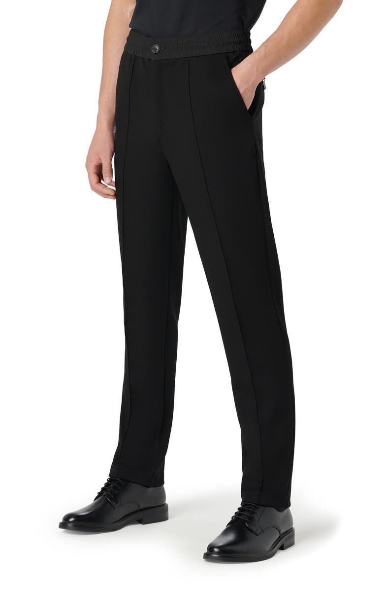 Bugatchi Stretch Knit Pants, Main, color, 