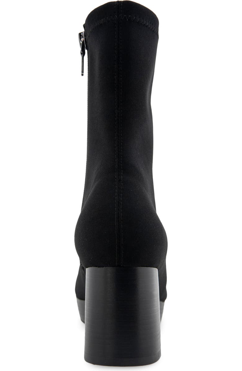 Aerosoles Sussex Block Heel Platform Bootie, Alternate, color, Black Stretch Gabardine