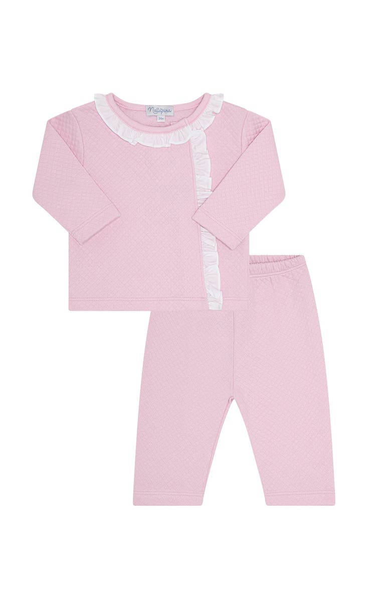 Nellapima Vermont Ruffle Jacquard set - Baby, Main, color, Pink