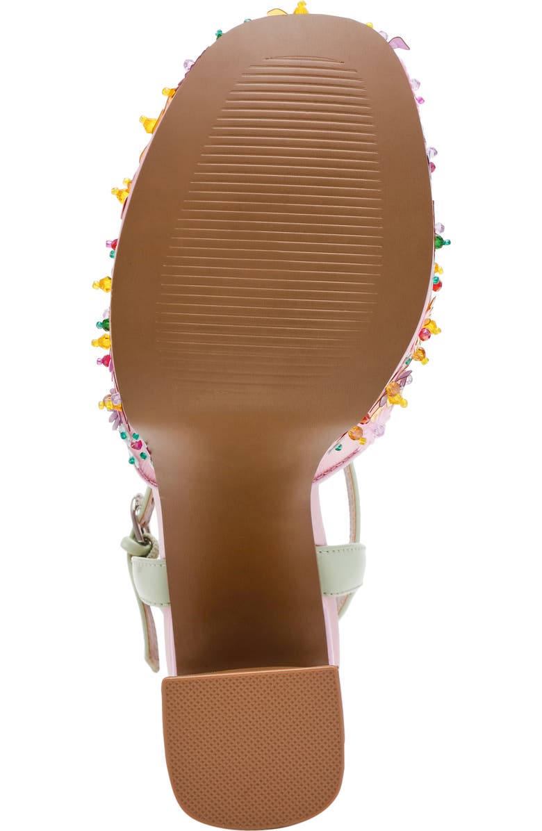 Betsey Johnson Melodie Platform Sandal, Alternate, color, Pink Multi