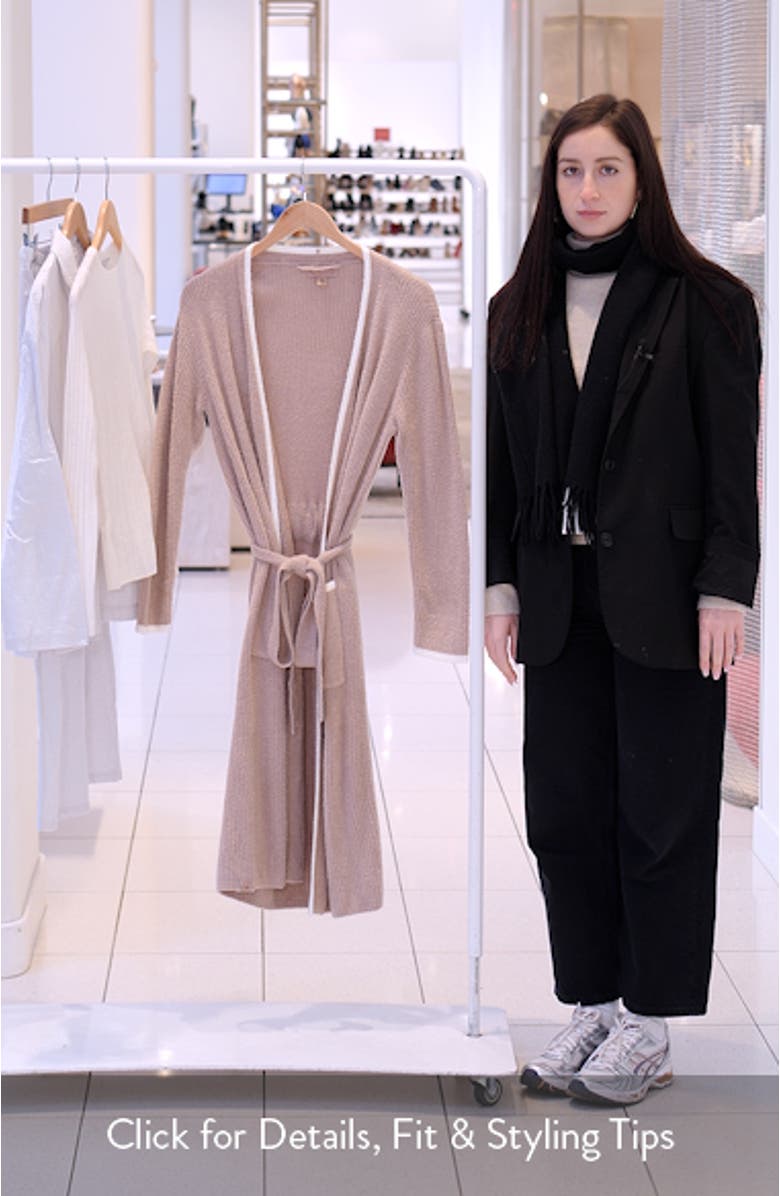 CozyChic<sup>™</sup> Lite<sup>®</sup> Contrast Stripe Ribbed Robe, sales video thumbnail