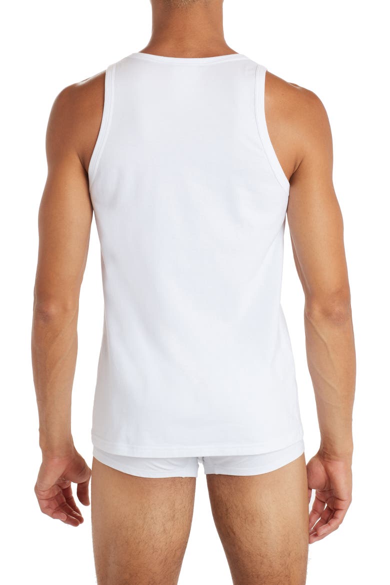 Medusa Head Logo Tank, Alternate, color, WHITE