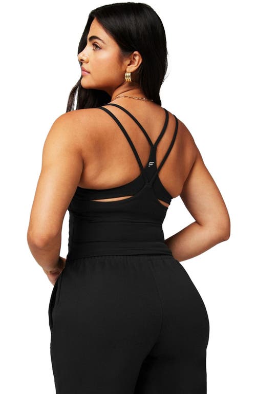 Fabletics Principal Built-in Bra Tank In Black