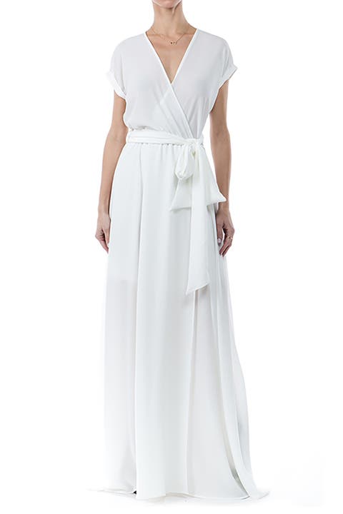 Jasmine Wrap Maxi Dress (Plus Size)