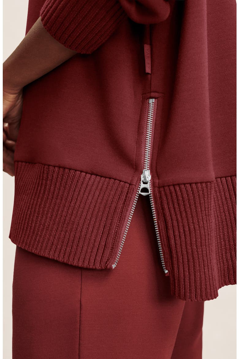 Barker Turtleneck Sweatshirt, Alternate, color, NEW MAROON