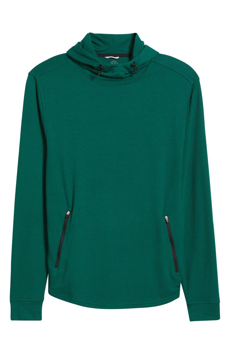 Swannies Jack Golf Hoodie, Alternate, color, Forest