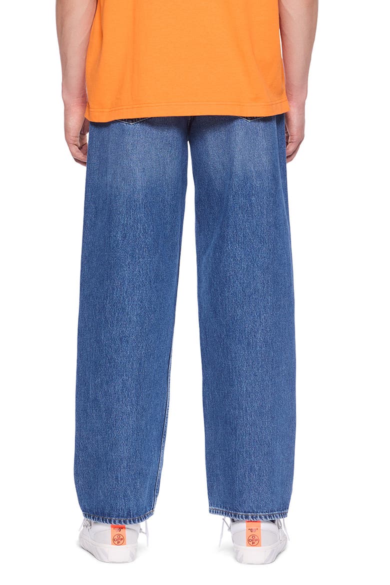 Straight Leg Jeans, Alternate, color, STEEL INDIGO