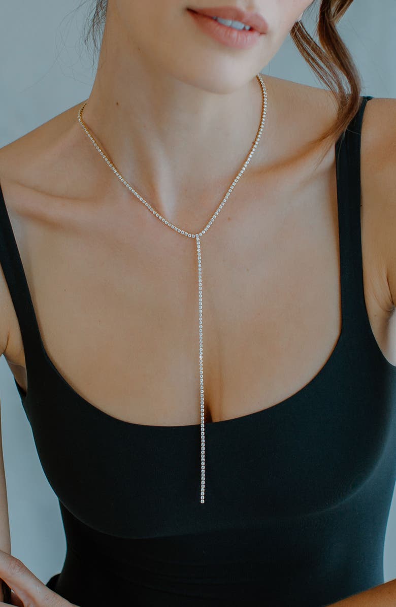 Joy Dravecky Gracie Tennis Y-Necklace, Main, color, 