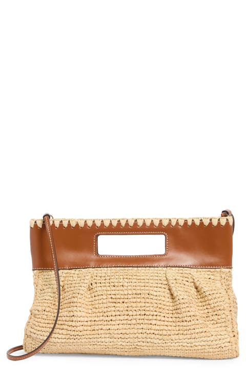 Lena Raffia Clutch