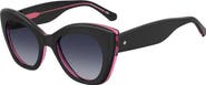 Kate Spade dominica 49mm gradient rectangular sunglasses