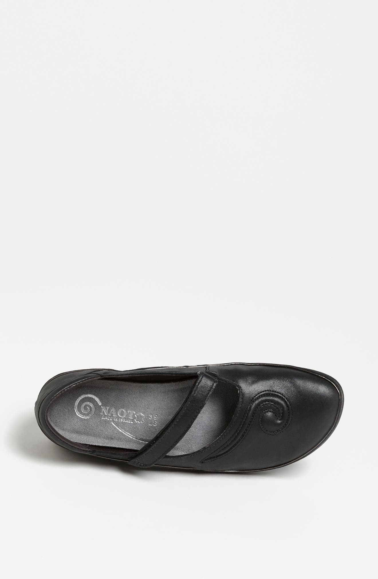 'Matai' Mary Jane, Alternate, color, SHINY BLACK LEATHER