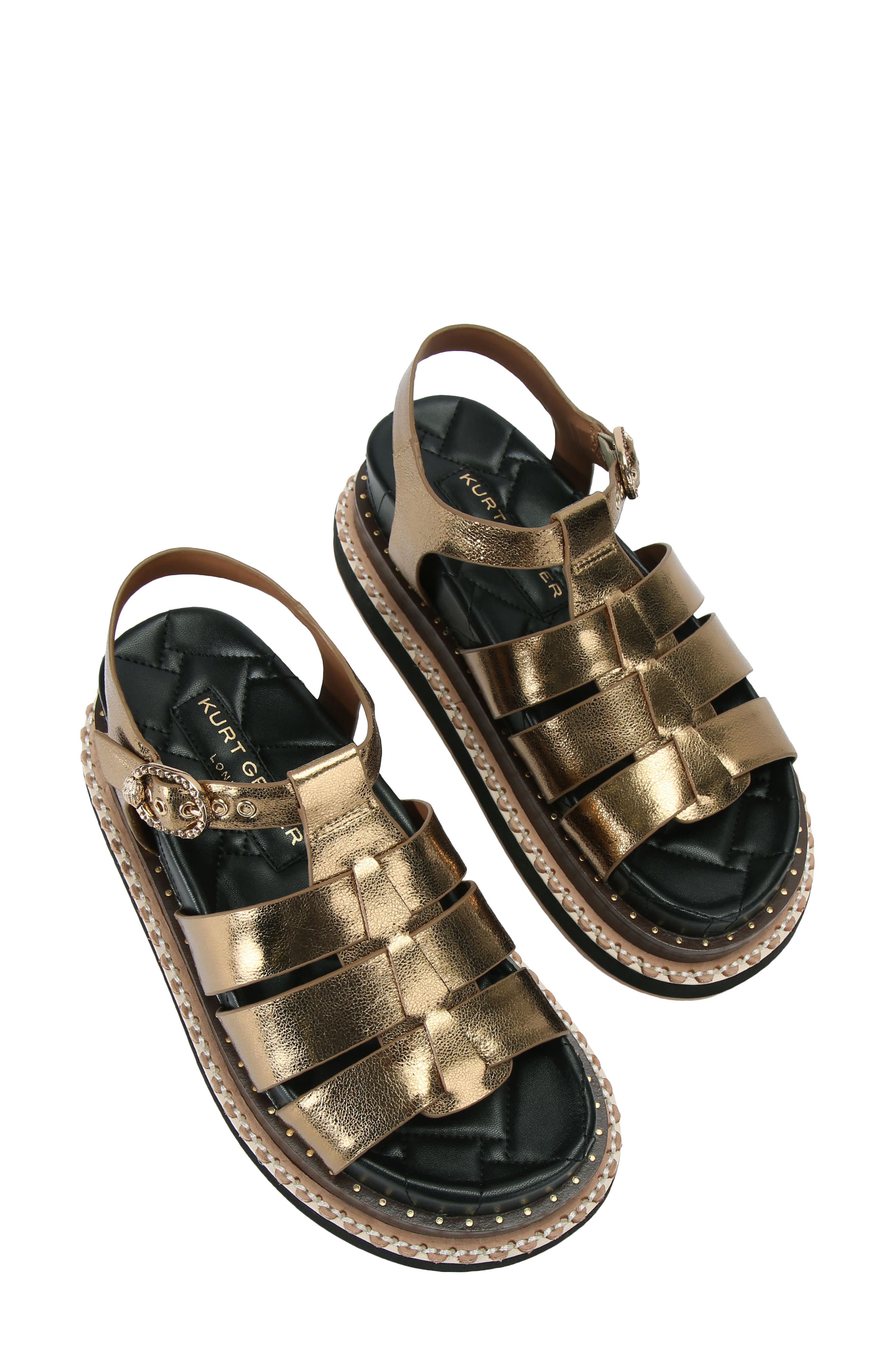 Kurt Geiger London Orson Fisherman Sandal, Alternate, color, 