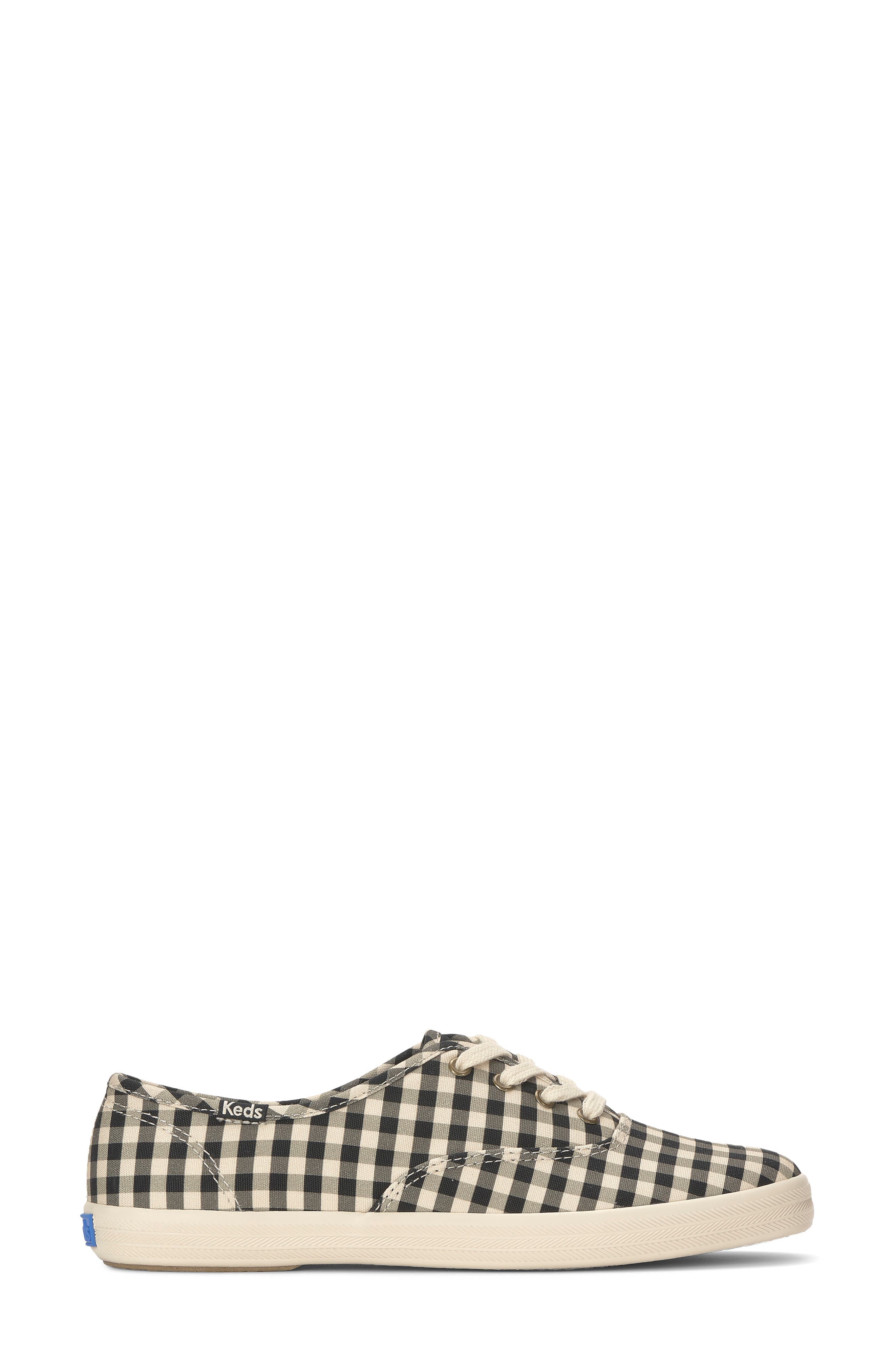 Champ Lace-Up Sneaker, Alternate, color, BLACK/ PARCHMENT