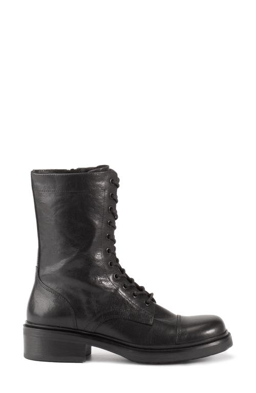 Vagabond Shoemakers Karlie Lace-up Cap Toe Bootie In Black