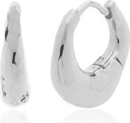 Monica Vinader Deia Huggie Hoop Earrings