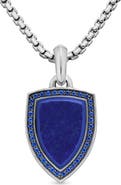 David Yurman Men's Shield Amulet with Diamonds