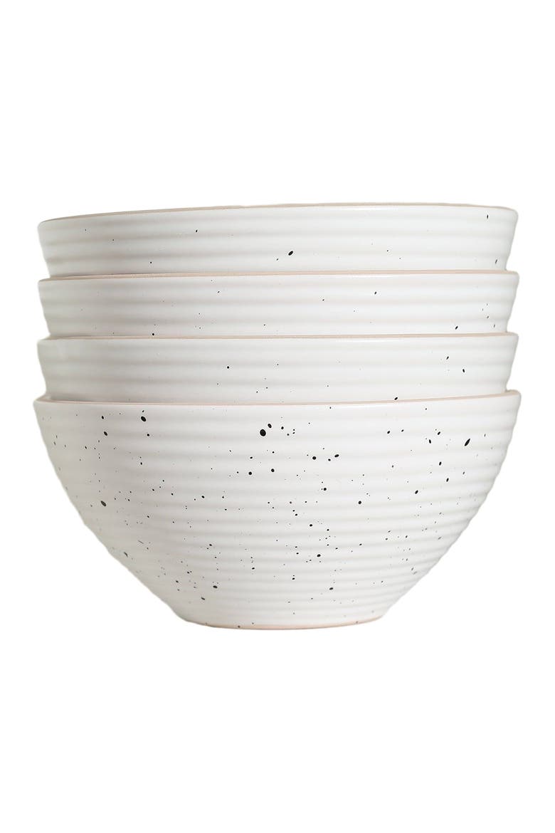 Lauren Stoneware 16-Piece Dinnerware Set, Alternate, color, Off White