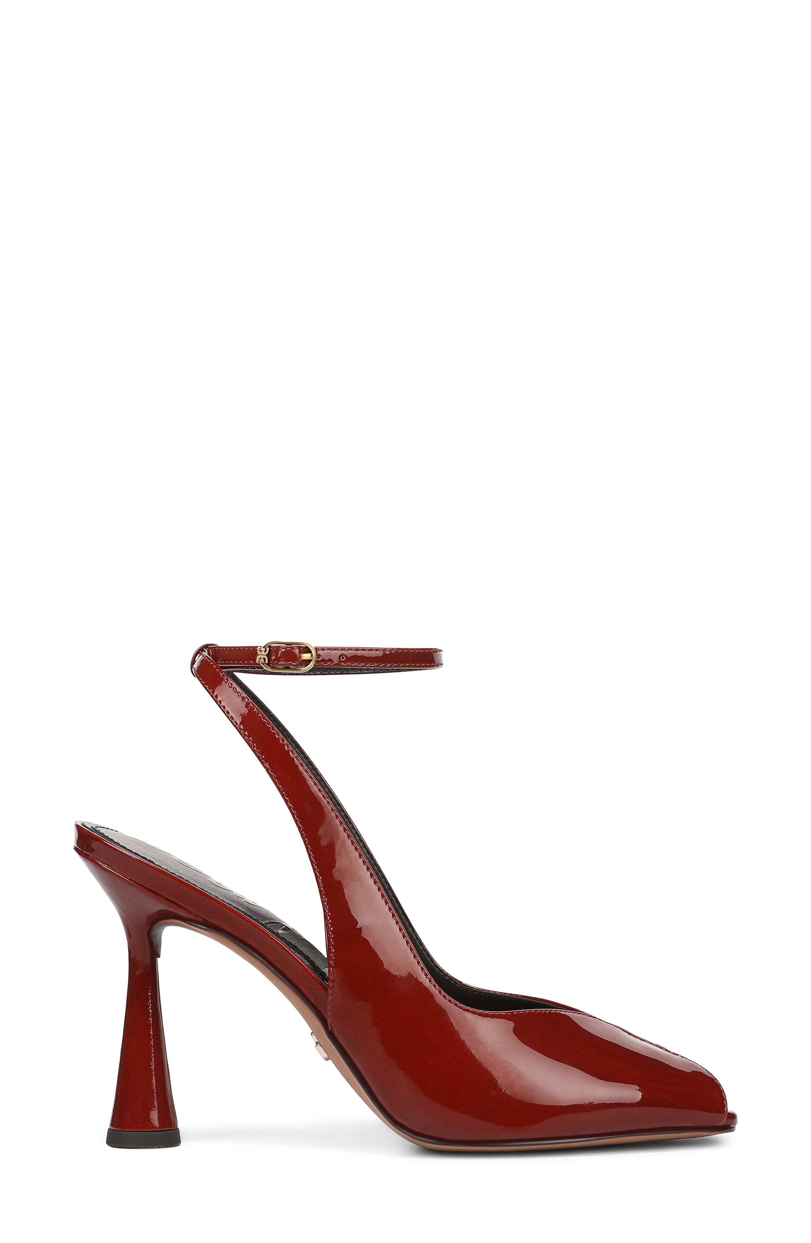 Esme Ankle Strap Sandal, Alternate, color, BRANDY BROWN