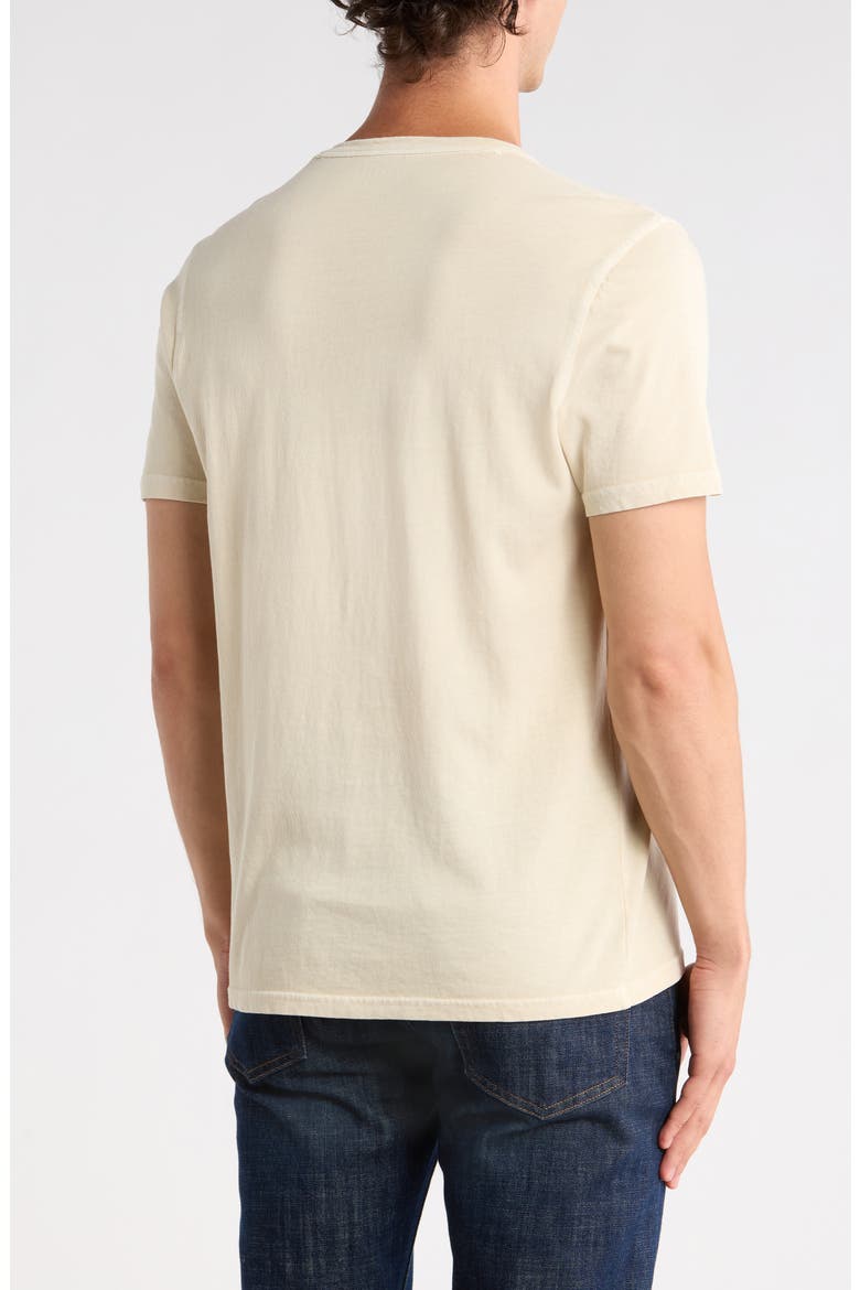 Burnout Notch Neck T-Shirt, Alternate, color, FOG