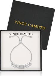 Vince Camuto Crystal Chain Slider Bracelet