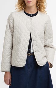Barbour Cashel Collarless Quilted Jacket