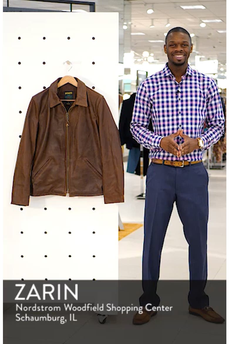 Waxy Naked Buffalo Leather Delivery Jacket video