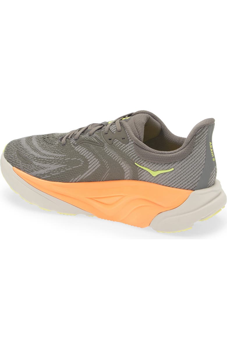 HOKA Arahi 8 Stability Running Shoe, Alternate, color, Asphalt / Gravel