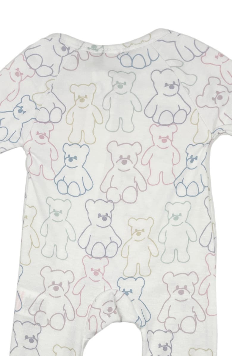 Toby Bear Friends Zip Footie, Headband & Rattle Set, Alternate, color,