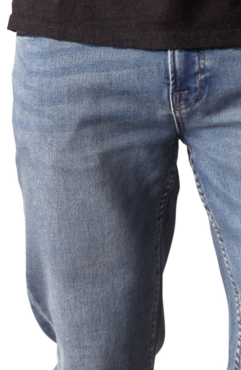 The Normal Brand Comfort Terry Five-Pocket Jeans, Alternate, color, Medium Wash