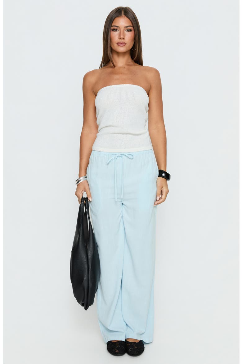 Parklea Drawstring Wide Leg Pants, Alternate, color, ICY BLUE