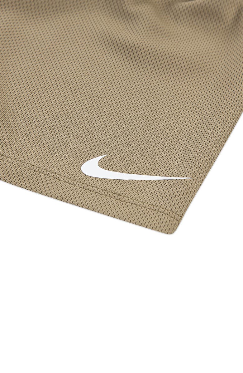 Nike Allover logo T-shirt & Mesh Shorts Set, Alternate, color, 