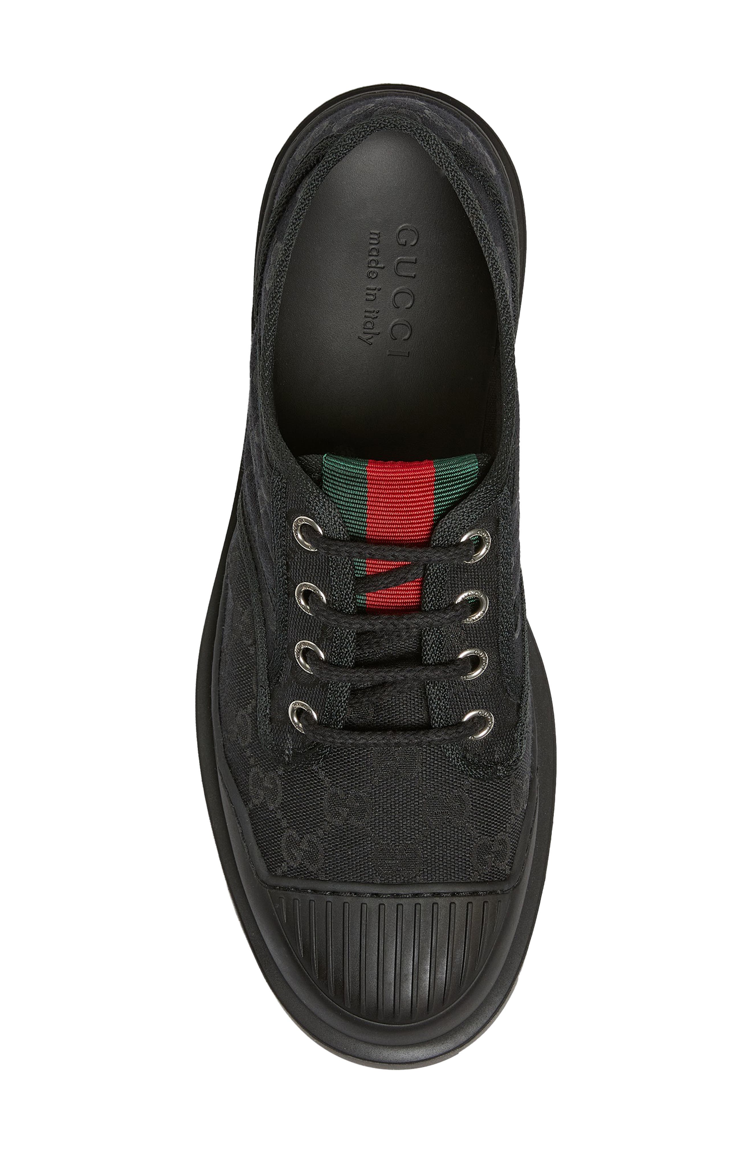 Gucci New Sherlin Lace-Up Shoe, Alternate, color, 1044 Black