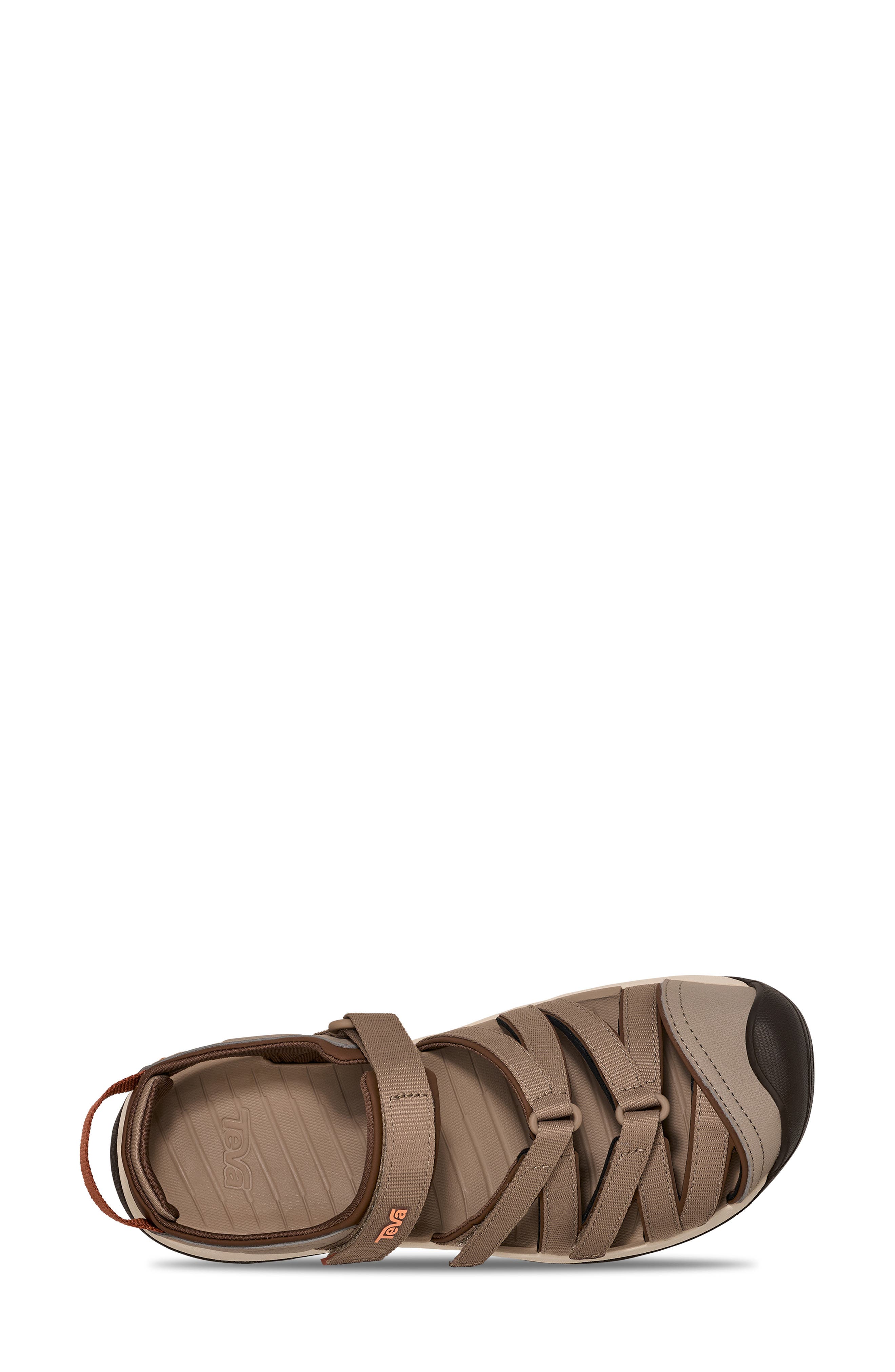 Tirra Sport Closed Toe Sandal, Alternate, color, DUNE/ TERRACOTTA