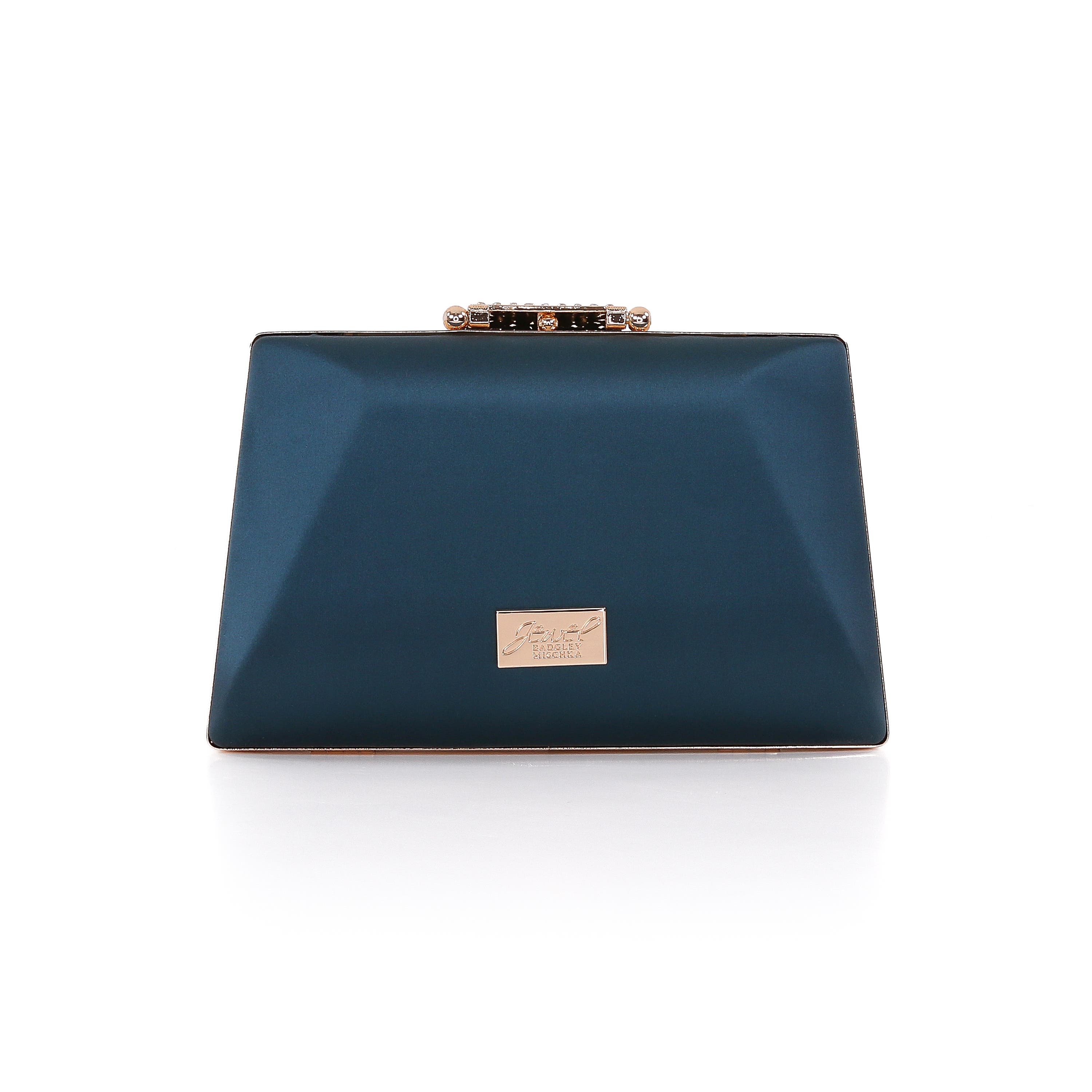 Amira Faceted Minaudiere, Alternate, color, Teal
